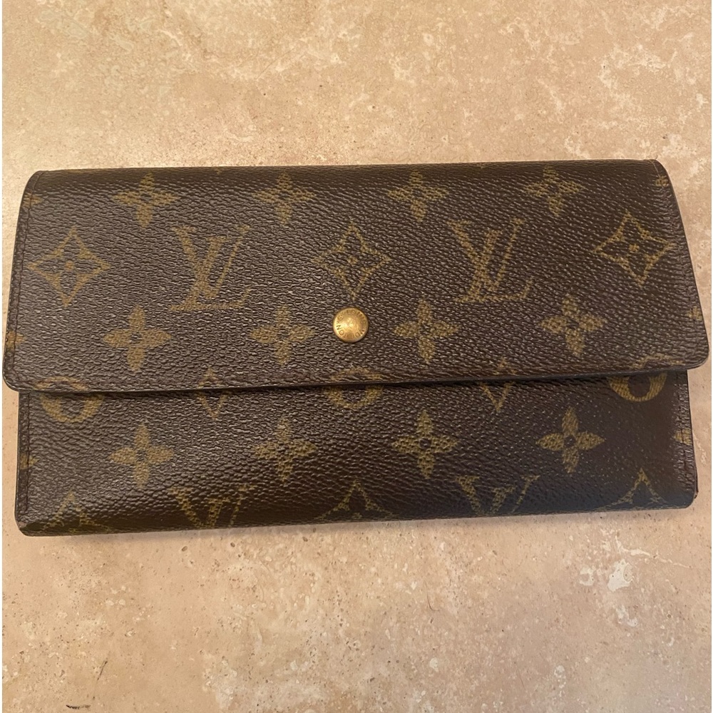 Louis Vuitton Brown Monogram Continental Wallet